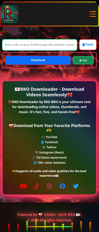 RKO Downloader app